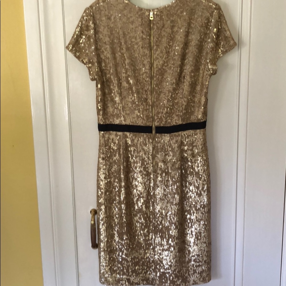 Gold Sequin Dress - Picture 4 of 7